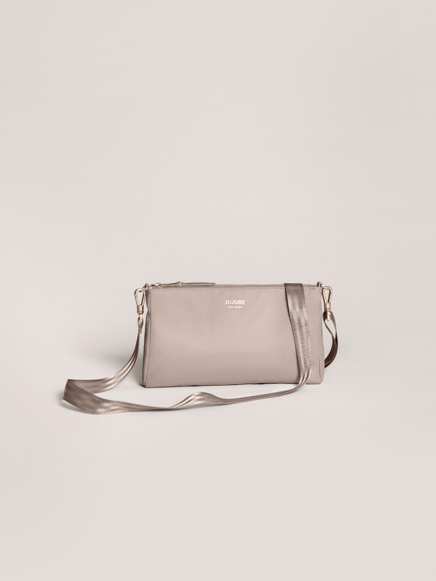 3-Piece Pouch Clutch Purse Set - Taupe - Image 6