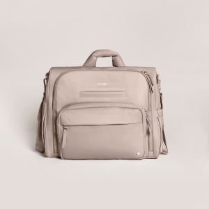 Satchel Diaper Bag - Taupe