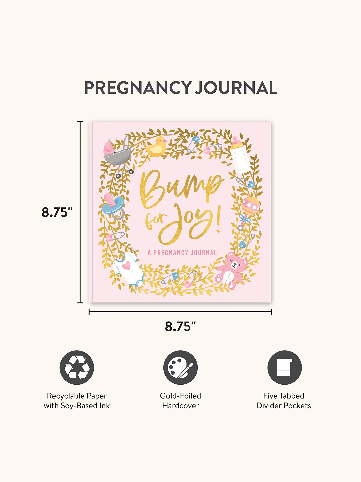 Bump for Joy Guided Journal (Pink) - Image 3