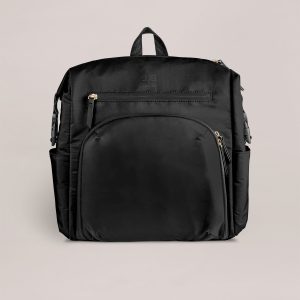 Modern Backpack Diaper Bag - Black