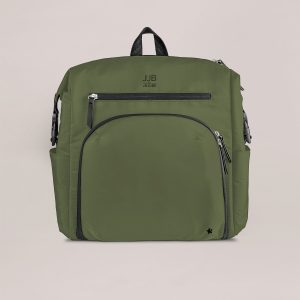 Modern Backpack Diaper Bag - Olive