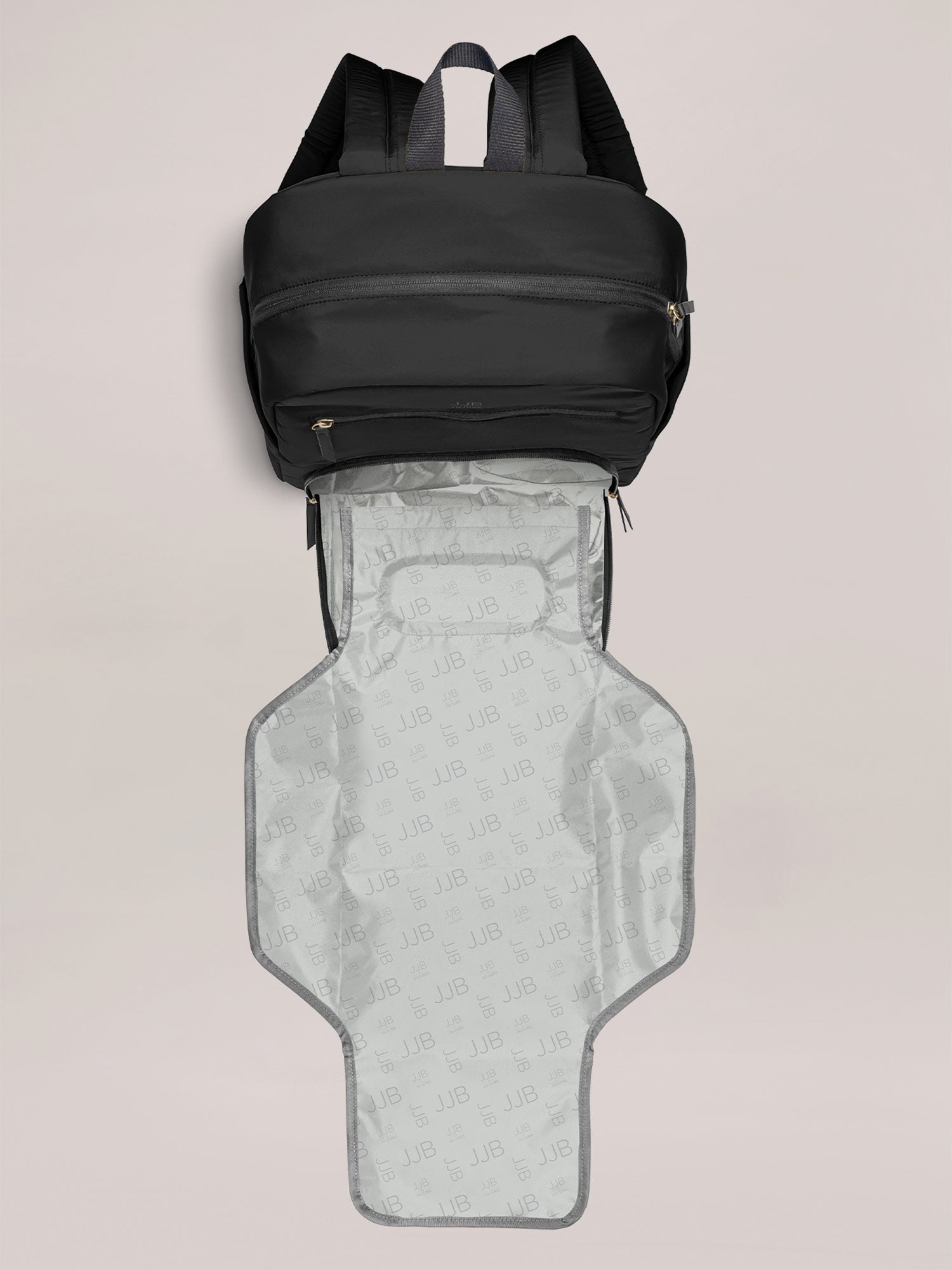 Deluxe Backpack Diaper Bag - Black - Image 2