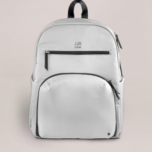 Deluxe Backpack Diaper Bag - Grey