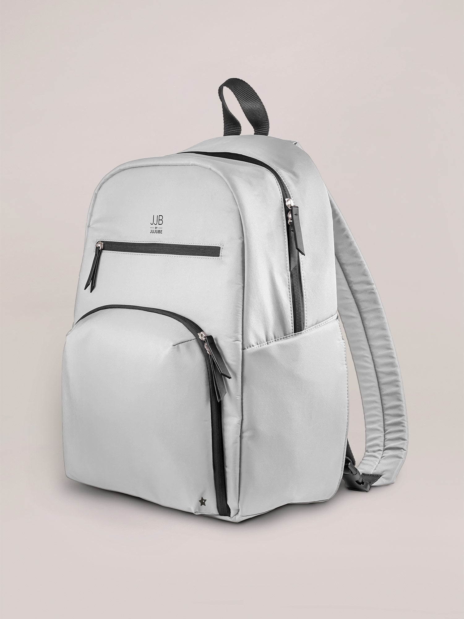 Deluxe Backpack Diaper Bag - Grey - Image 3