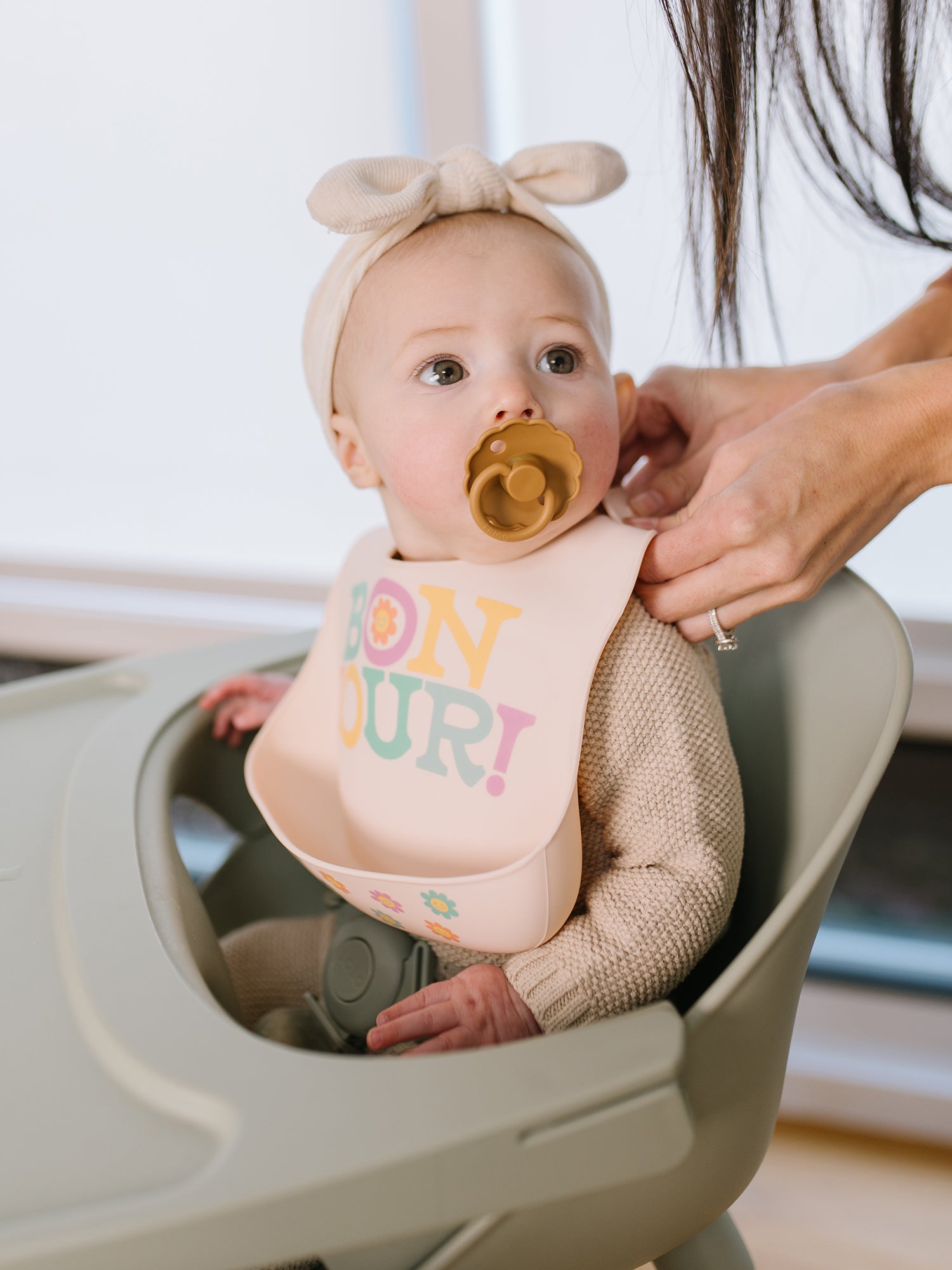 Silicone Bib - Bonjour B??b?? - Image 2