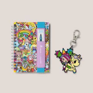tokidoki Oliver Notebook + SANDy Bag Charm Bundle - 20th Anniversary