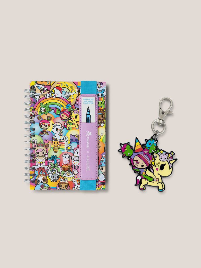 tokidoki Oliver Notebook + SANDy Bag Charm Bundle - 20th Anniversary