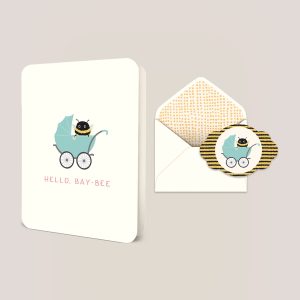 Hello. Bay-Bee Deluxe Greeting Card