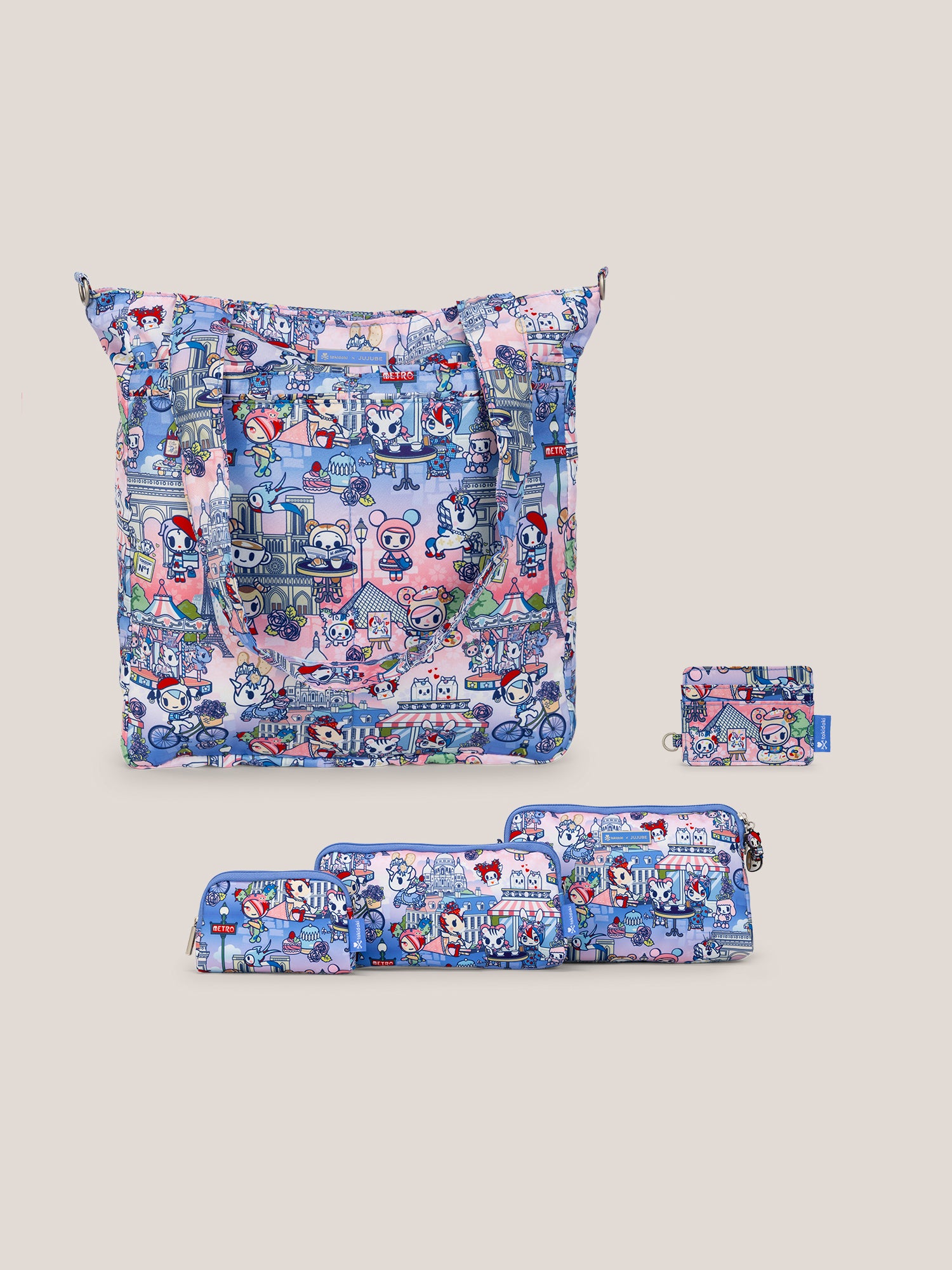 tokidoki Be Light + Be Set + Be Charged Bundle - C'est la vie ?? Paris