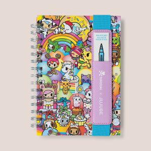 tokidoki Spiral Oliver Notebook with Reusable Pen Pocket - 20th Anniversary Celebration