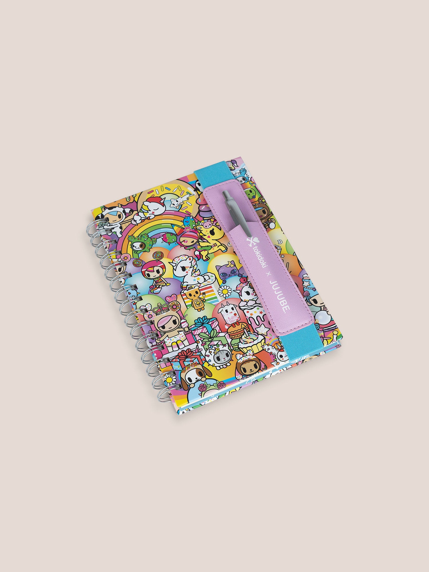 tokidoki Spiral Oliver Notebook with Reusable Pen Pocket - 20th Anniversary Celebration - Image 4