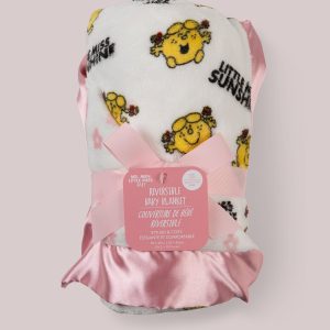 Ultra-Soft Thick Reversible Baby Blanket - Little Miss Sunshine™