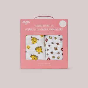 2-Pack Square Swaddle Blanket Set - Little Miss Sunshine™