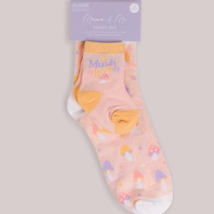 Mama & Me Matching Socks Set -  Mushy Love