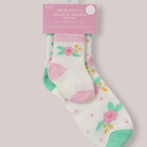 Mama & Me Matching Socks Set - Sweet Daisy
