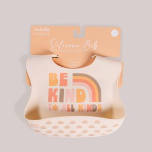 Silicone Bib - Be Kind Rainbows