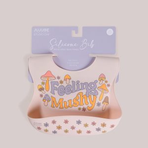 Silicone Bib - Mushy Love