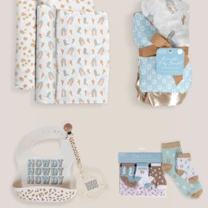 Everyday Essentials Baby Bundle - Howdy Partner Blue