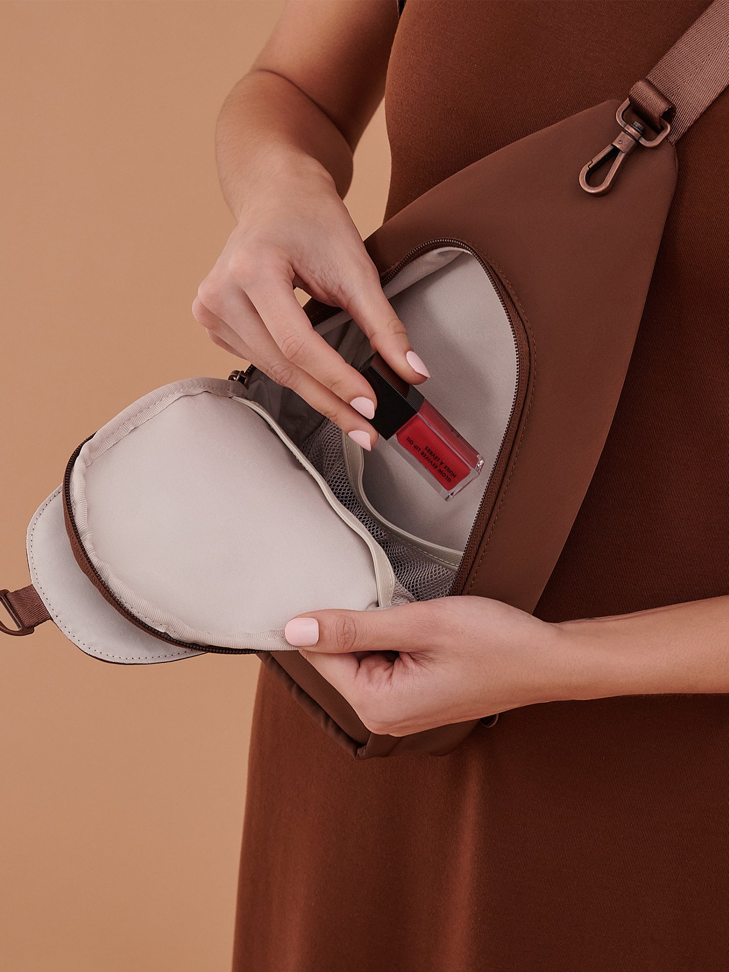 Crossbody Sling - Espresso - Image 7