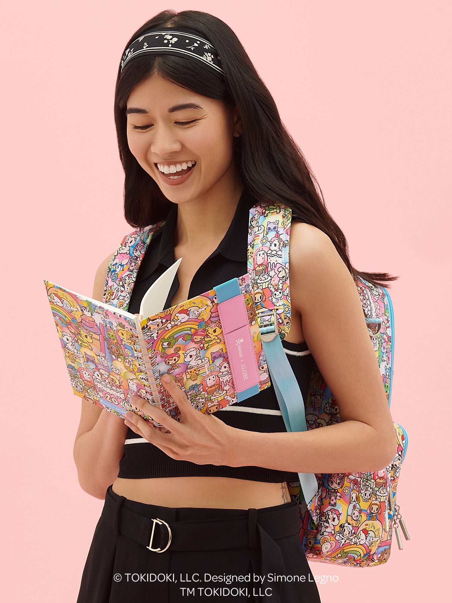 tokidoki Spiral Oliver Notebook with Reusable Pen Pocket - 20th Anniversary Celebration - Image 7