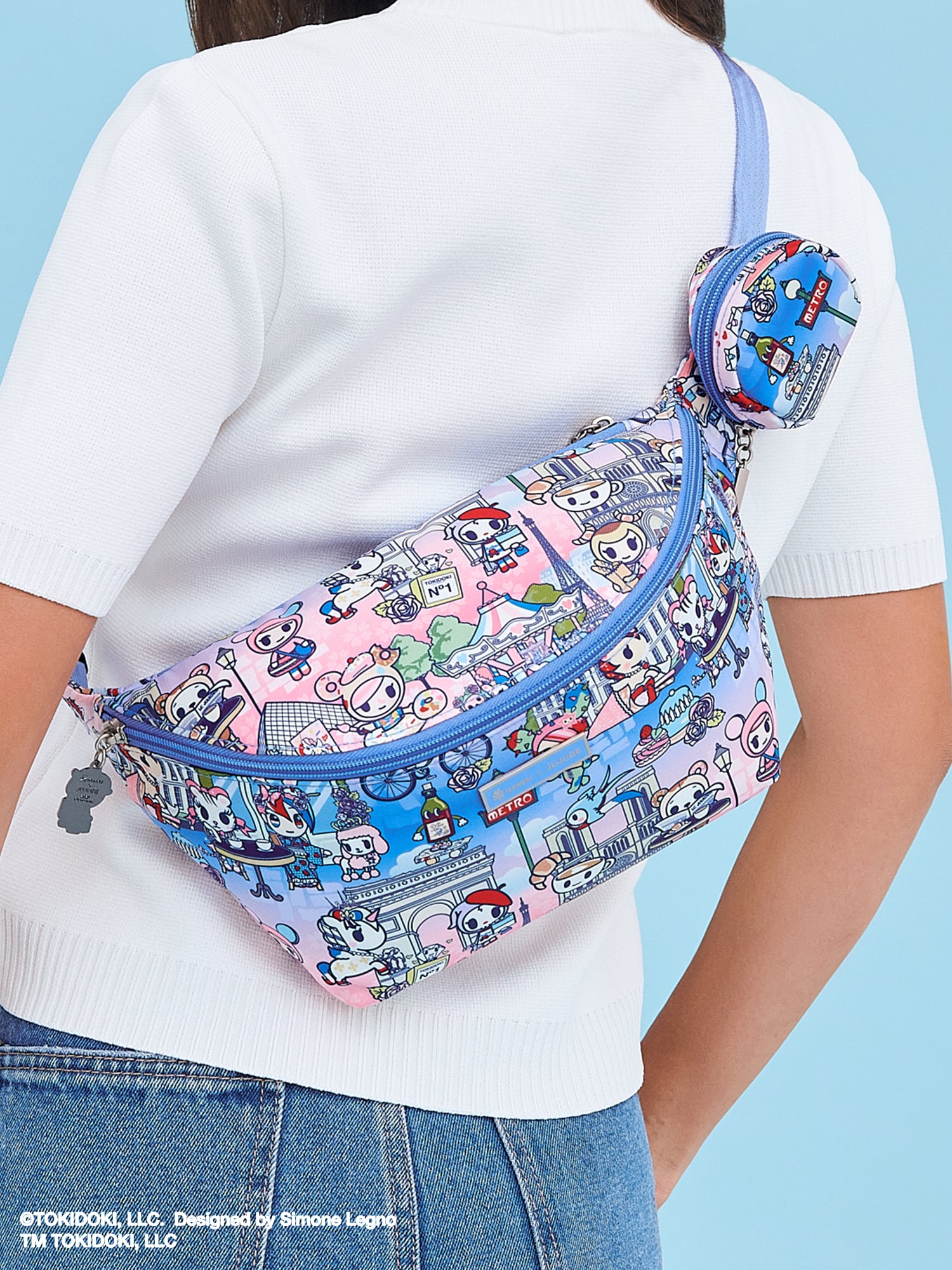 tokidoki Park Pack Belt Bag - C'est la vie ?? Paris - Image 2