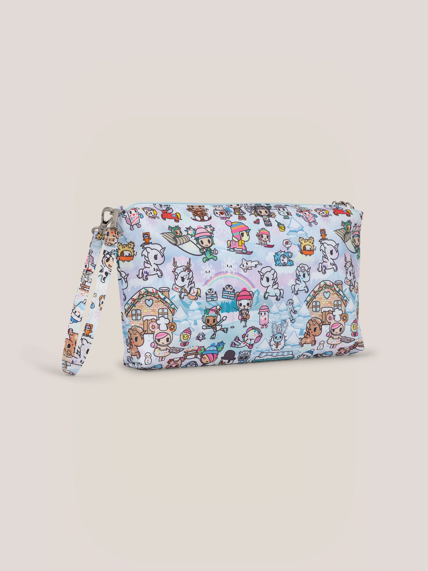 tokidoki Snow Day Be Quick Shoulder Diaper Bag Accessory ?? Ice Blue - Image 5