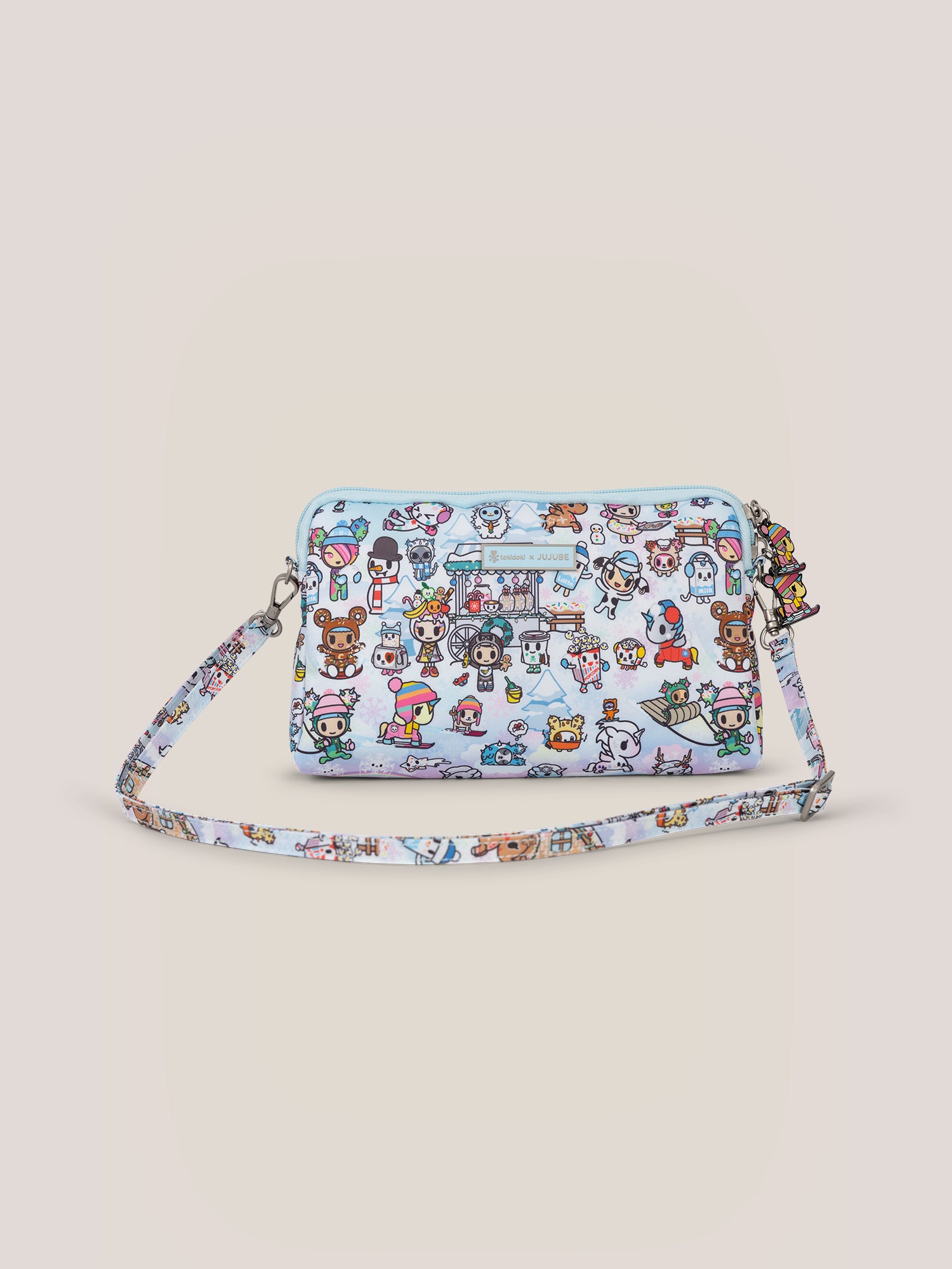 tokidoki Snow Day Be Set 3-Piece Pouch Set ?? Ice Blue - Image 5