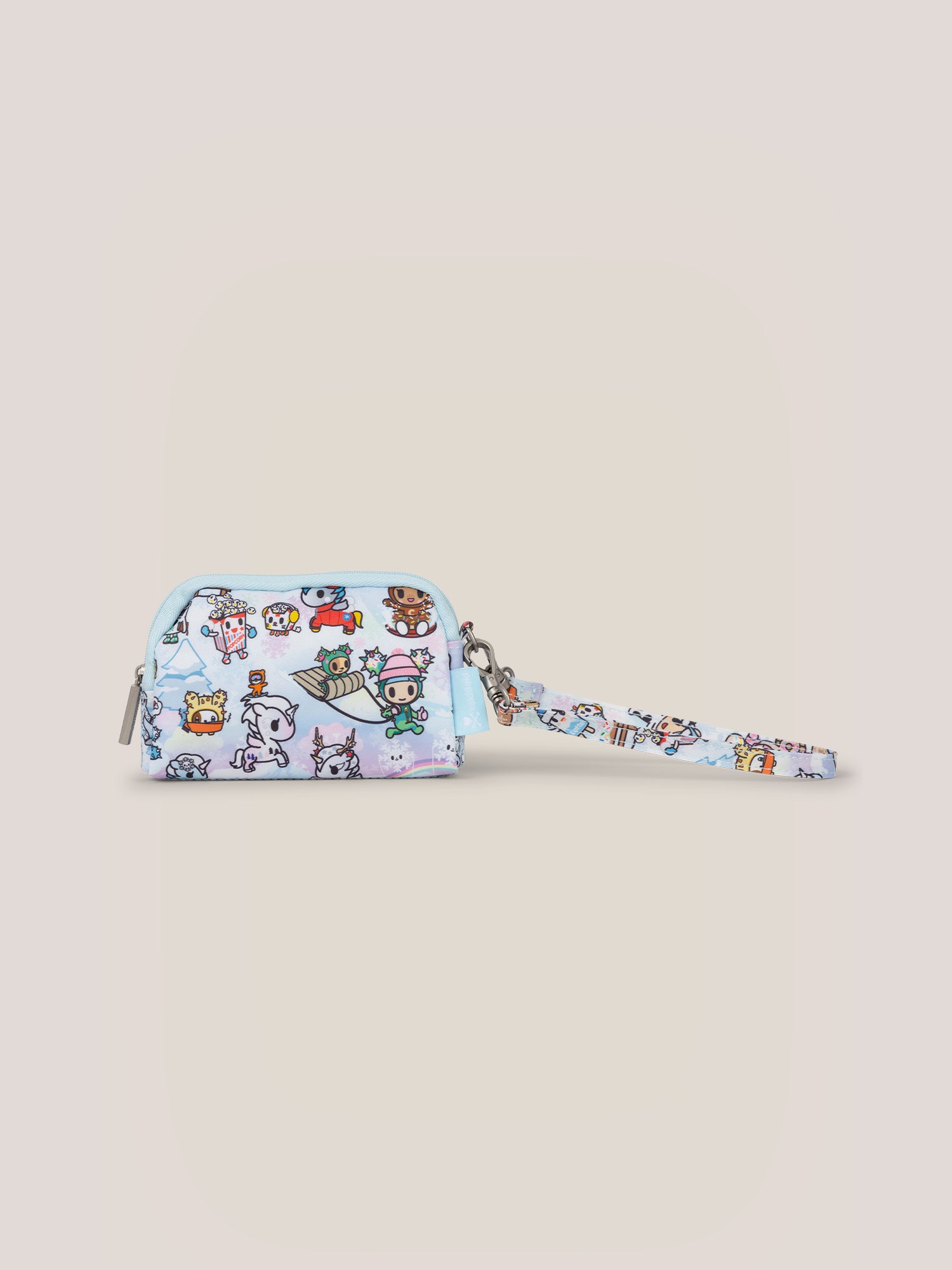 tokidoki Snow Day Be Set 3-Piece Pouch Set ?? Ice Blue - Image 4