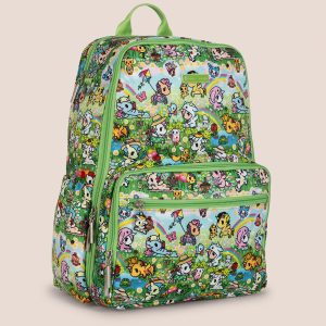 tokidoki Zealous Diaper Bag Backpack - Meadow Blooms