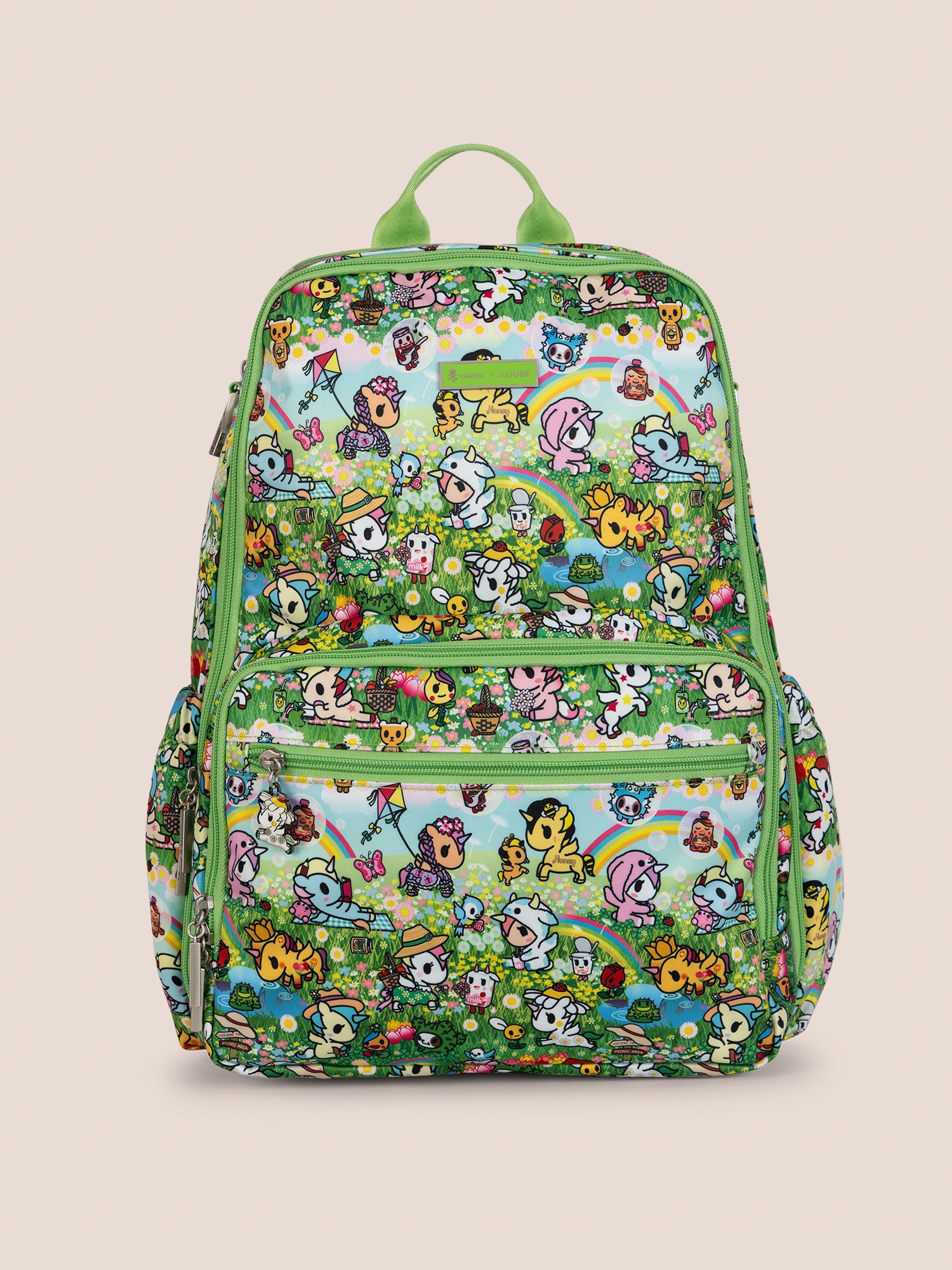 tokidoki Zealous Diaper Bag Backpack - Meadow Blooms - Image 6