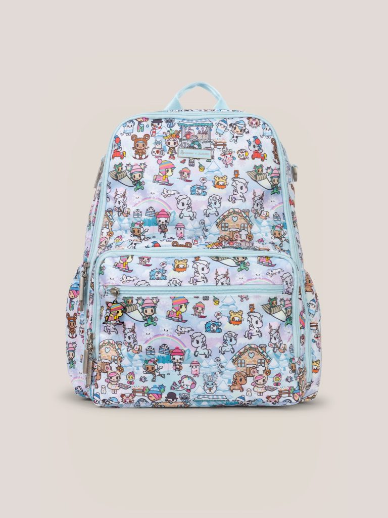 tokidoki Snow Day Zealous Backpack Diaper Bag ?? Ice Blue