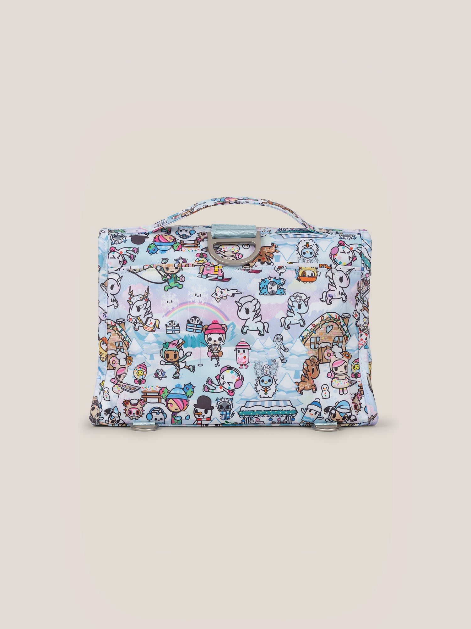 tokidoki Snow Day Bestie Small Messenger Handbag. Backpack ?? Ice Blue - Image 6