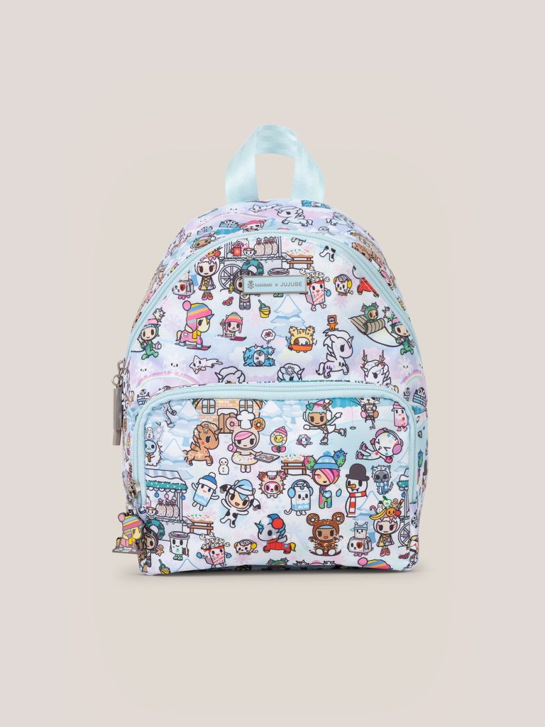 tokidoki Snow Day Everyday Mini Small Diaper Bag Backpack ?? Ice Blue