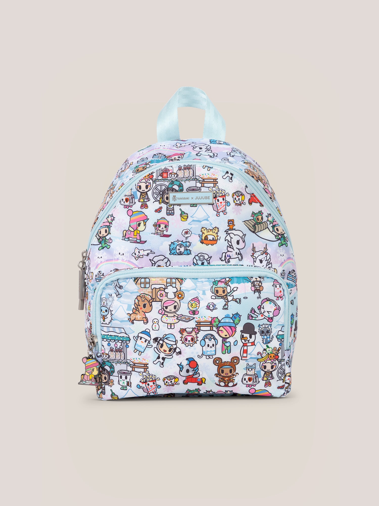 tokidoki Snow Day Everyday Mini Small Diaper Bag Backpack ?? Ice Blue
