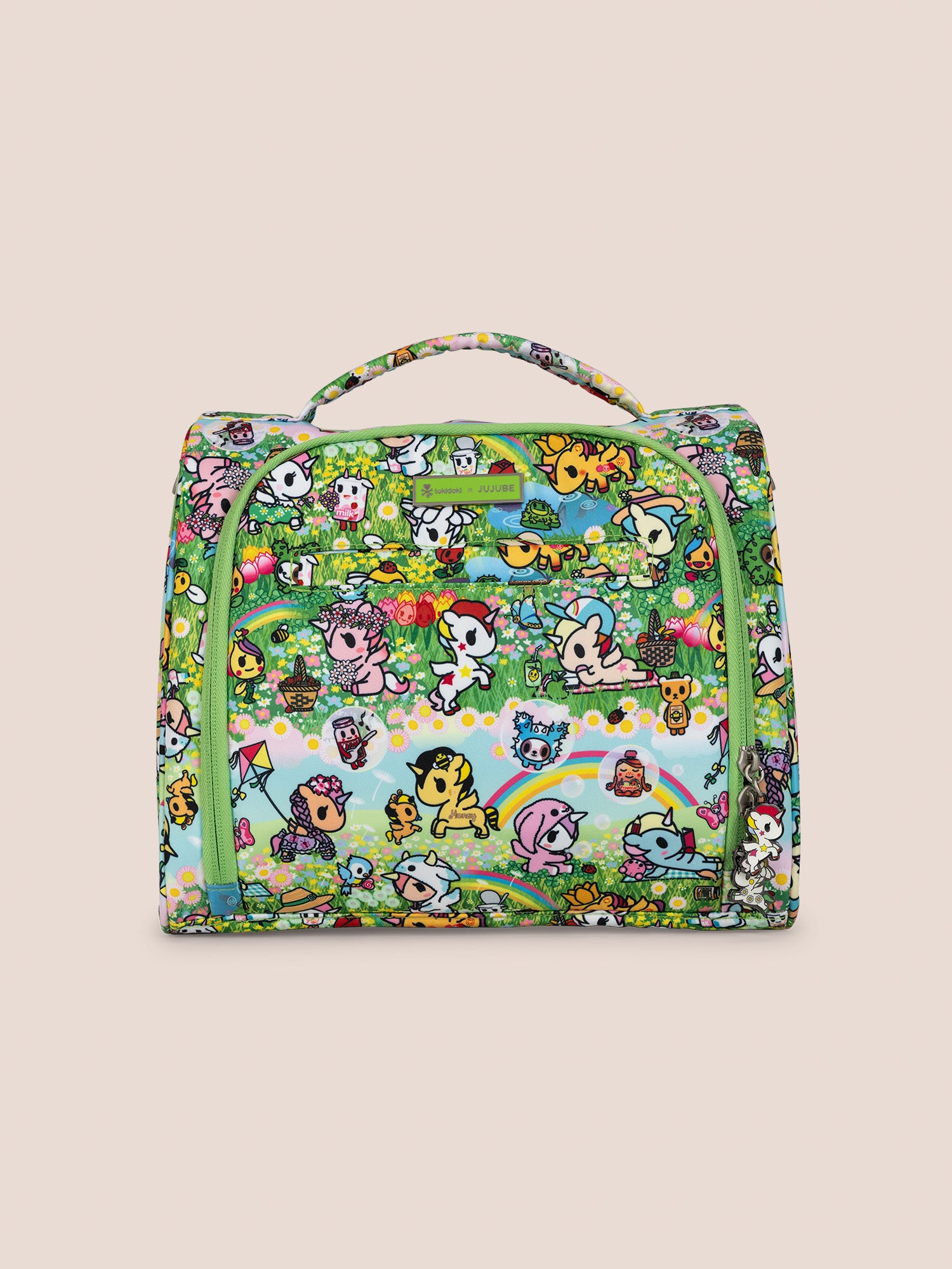 tokidoki Zealous Backpack + Insulated Bag + Be Charged Bundle - Meadow Blooms - Image 5