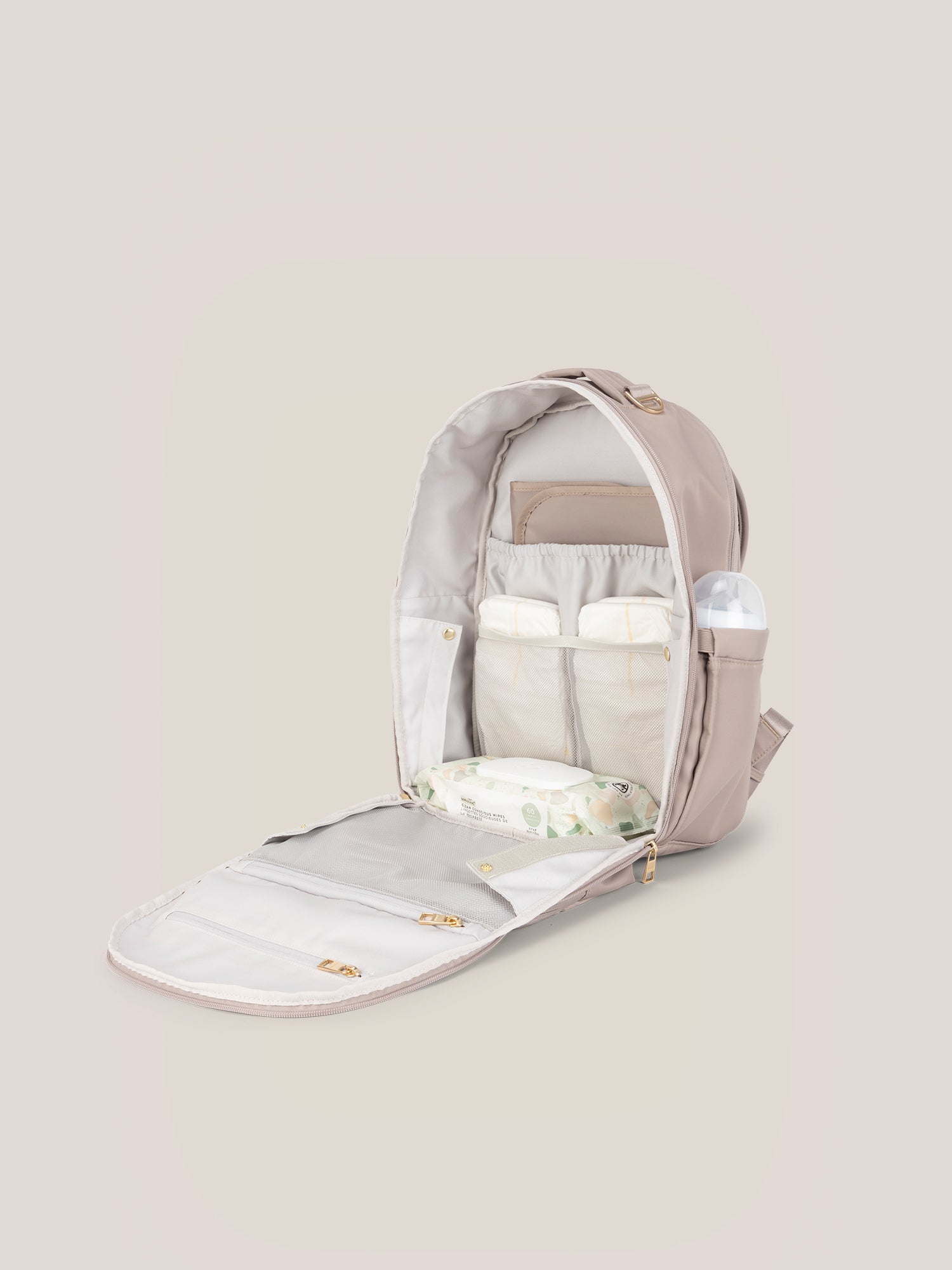 Classic Diaper Backpack - Taupe - Image 7