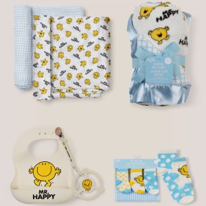 Everyday Essentials Baby Bundle - Mr Happy?
